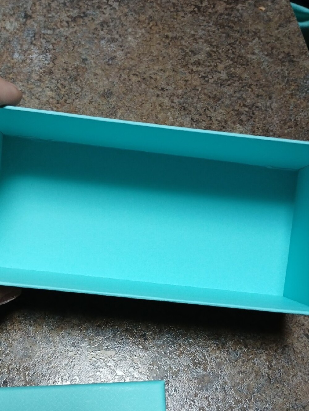 Tiffany & Co. Robin's Egg Blue Leather Clutch Eyeglass Case And Box For Glasses. - Picture 5 of 5